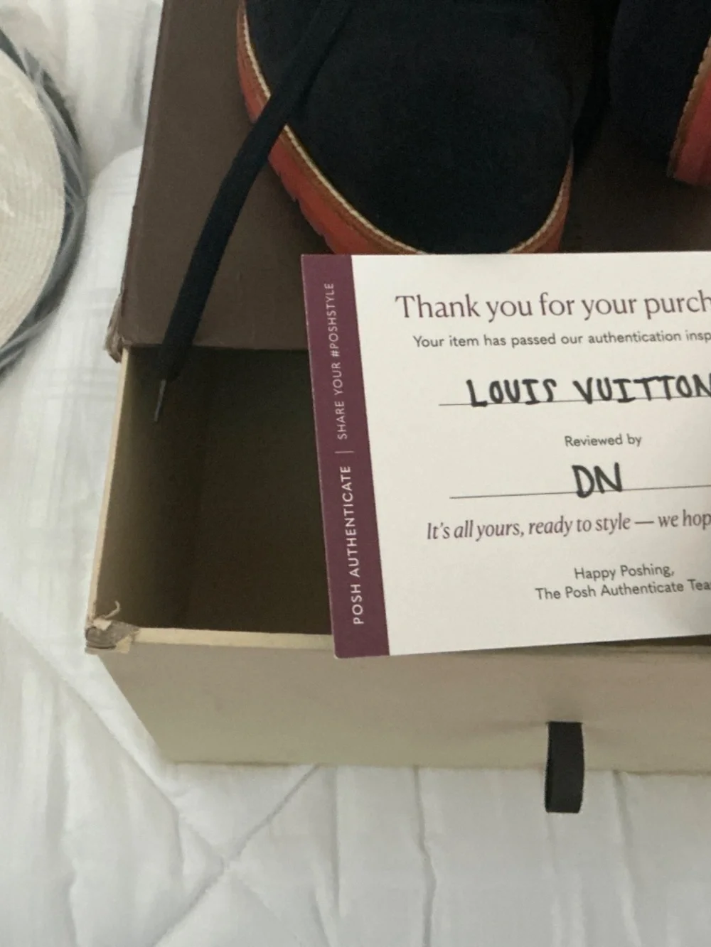 Louis Vuitton Derby shoes, size 9
